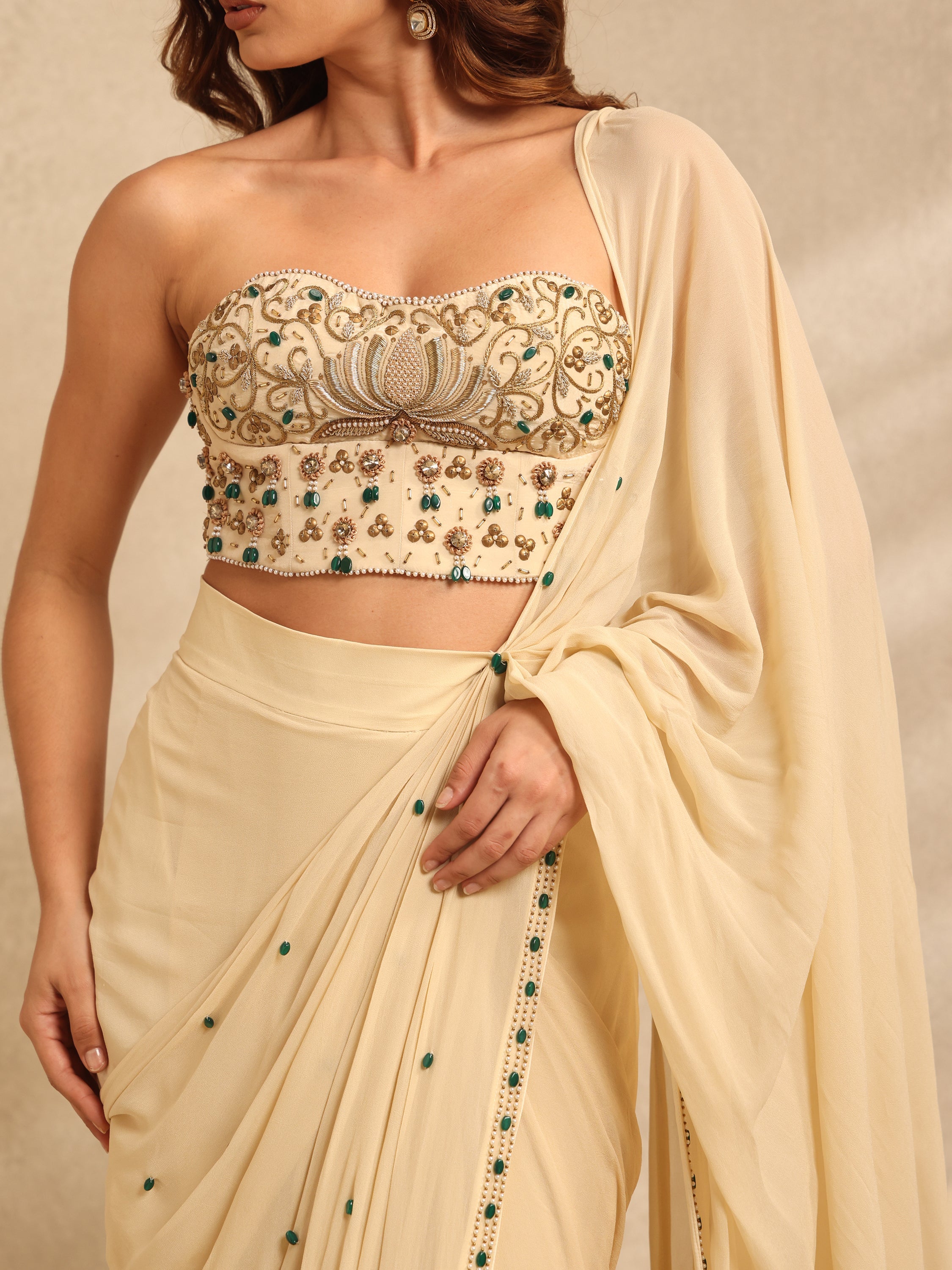 Pre Drape Sarees